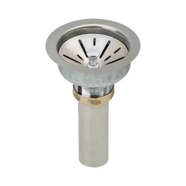 Elkay 4.4375 in W x 4.4375 in L x 7.5625 in H, Stainless Steel LK99FCS - main